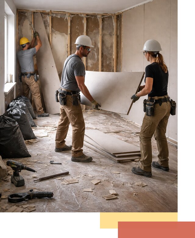 Демонтаж стеновых панелей в Березниках быстро и аккуратно