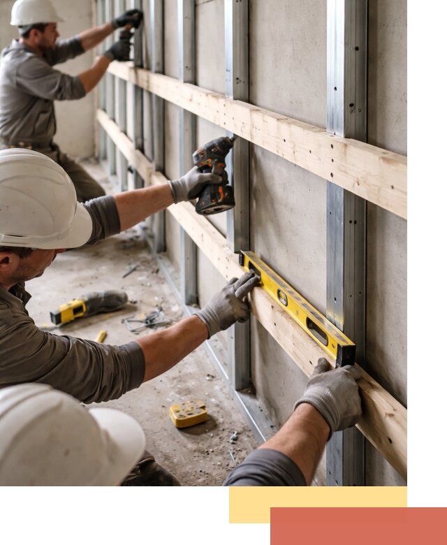 Устройство обрешетки под панели в Березниках