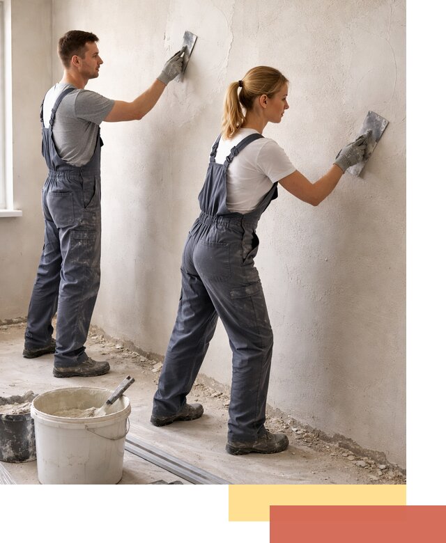 Штукатурка стен под обои в Березниках профессионально и быстро