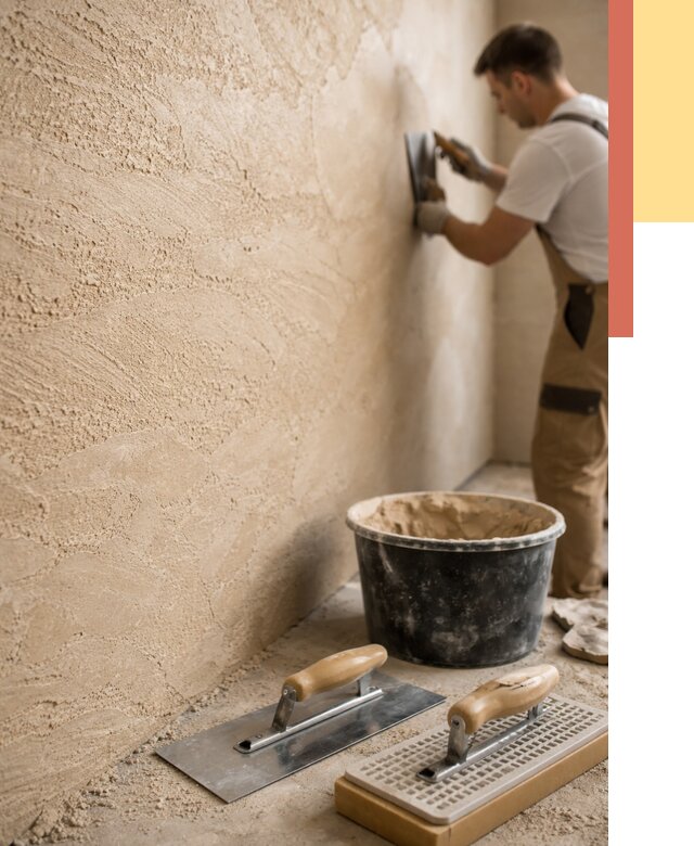 Декоративная штукатурка травертин в Березниках от 1854 руб/м2 — качественно и недорого | ОТДЕЛОЧНИК-Брз