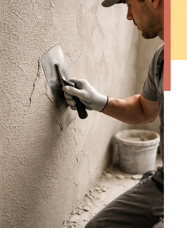 Структурная штукатурка стен в Березниках от 4635 руб. под ключ | ОТДЕЛОЧНИК-Брз