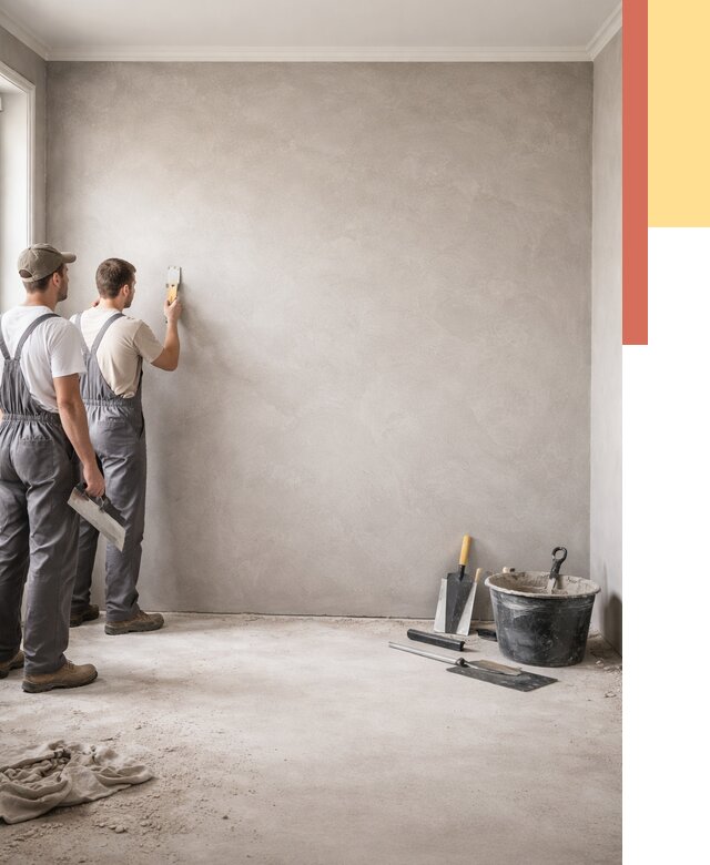 Микробетон на стены в Березниках от 1287 руб. — нанесение и отделка | ОТДЕЛОЧНИК-Брз