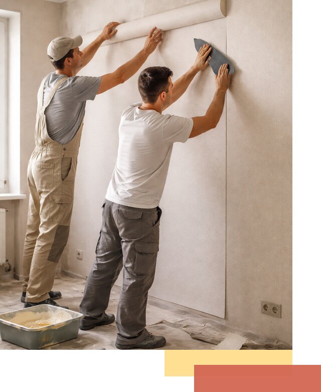 Поклейка виниловых обоев в Березниках профессионально и качественно