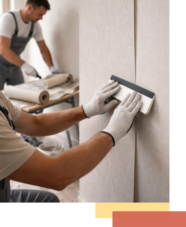 Поклейка обоев под покраску в Березниках профессионально и быстро