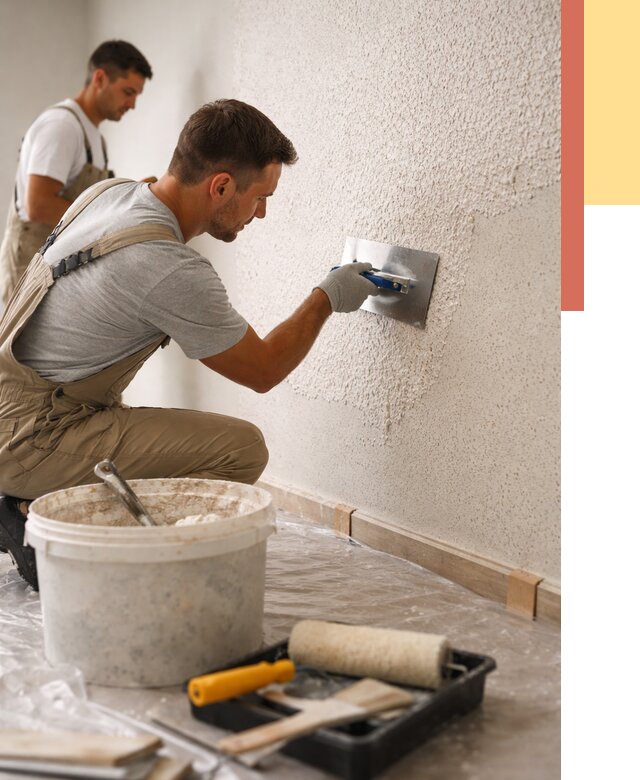 Нанесение жидких обоев в Березниках от 7724 руб./м2 — быстро и недорого | ОТДЕЛОЧНИК-Брз