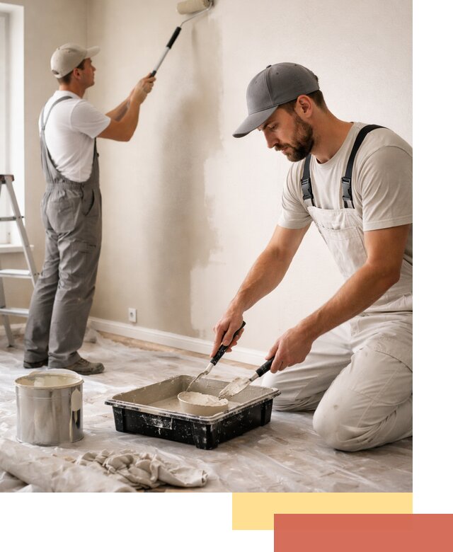 Покраска стен в квартире в Березниках — профессионально и аккуратно