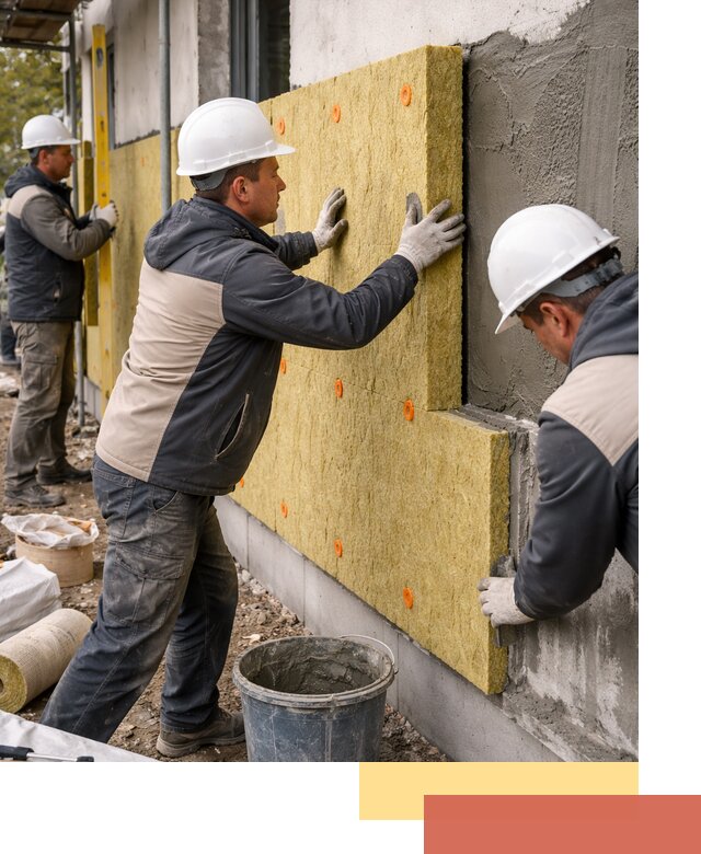 Утепление стен минватой в Березниках — тепло и звукоизоляция