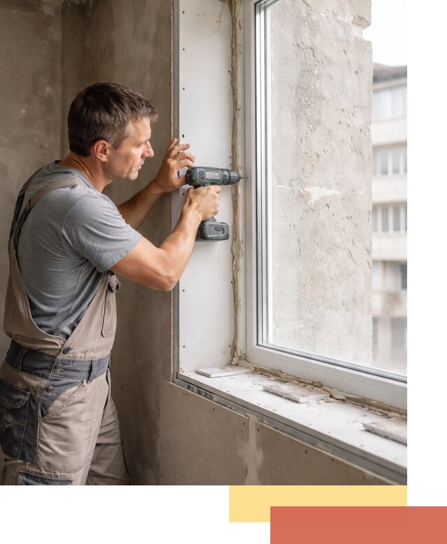 Монтаж гипсокартонных откосов в Березниках под ключ