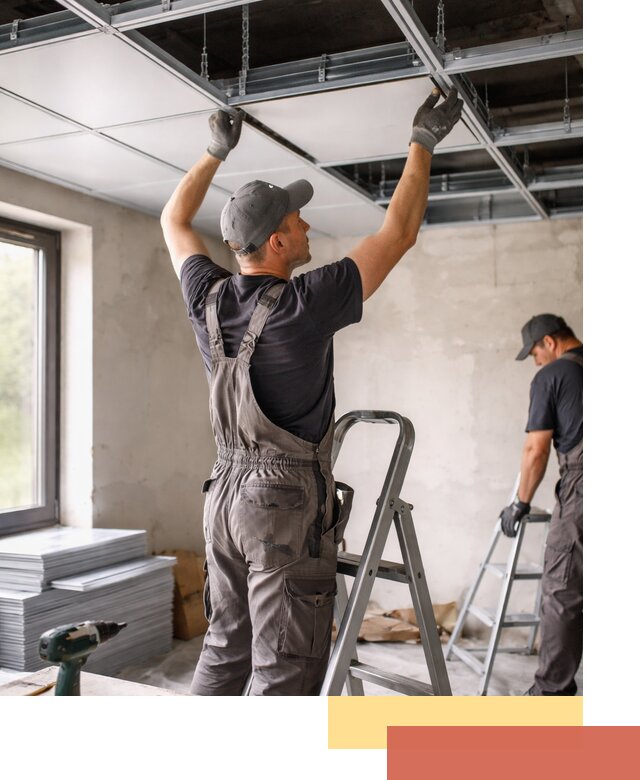 Монтаж кассетного потолка в Березниках качественно и быстро