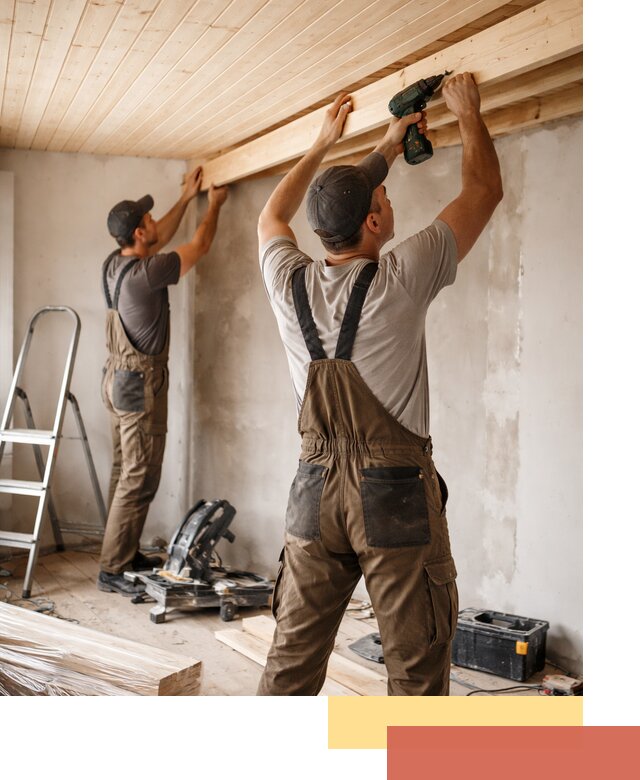 Монтаж потолка из вагонки в Березниках профессионально и аккуратно