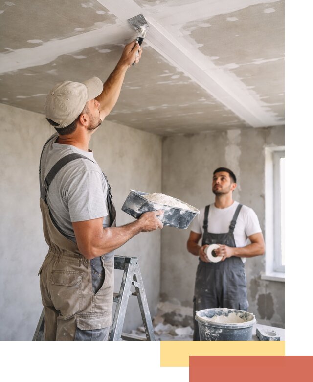 Обработка швов потолка ГКЛ в Березниках: качественная заделка и шпатлевка